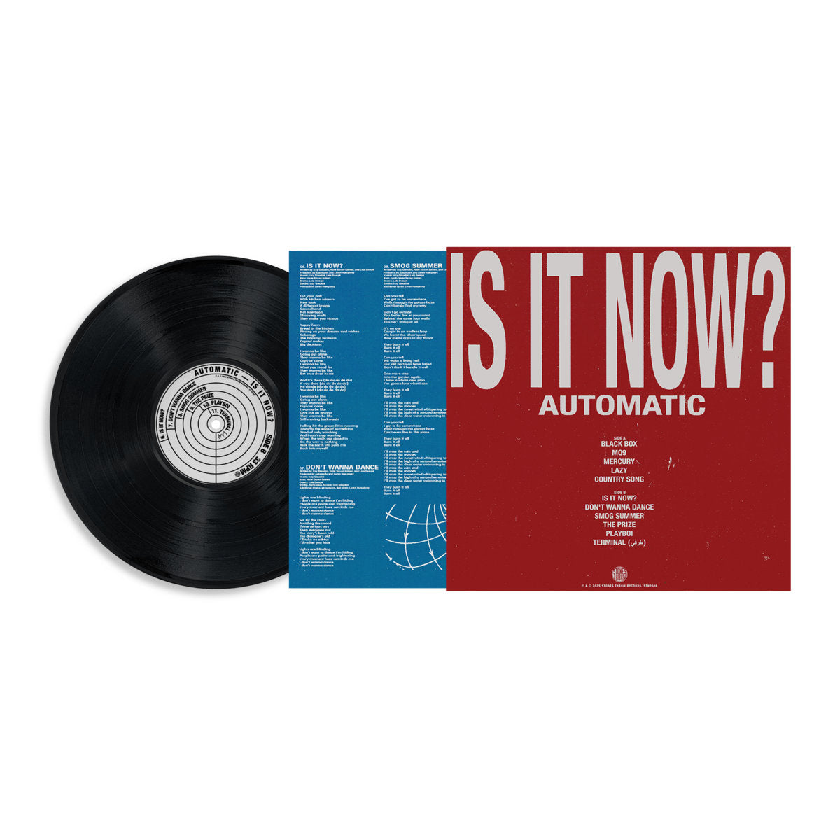 Automatic - Is It Now? (Black Vinyl)