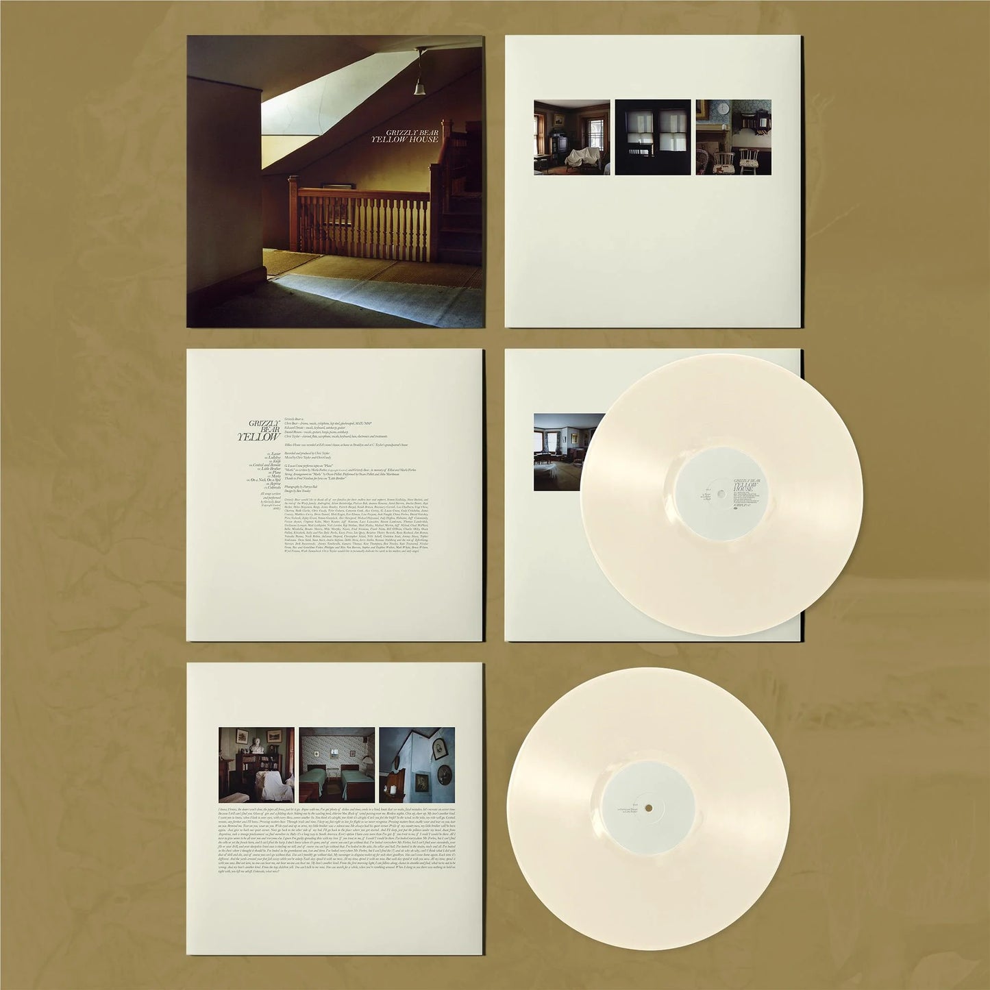 Grizzly Bear - Yellow House (Reissue Cream White Double Vinyl LP)