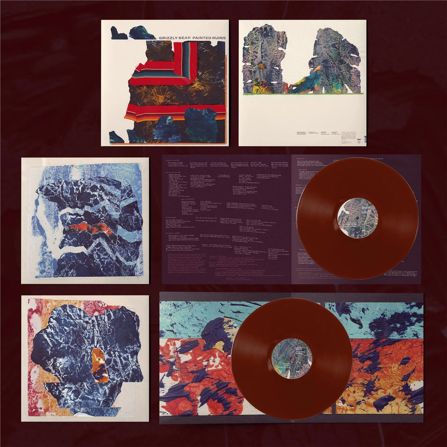 Grizzly Bear - Painted Ruins (Reissue Oxblood Coloured Double Vinyl LP)