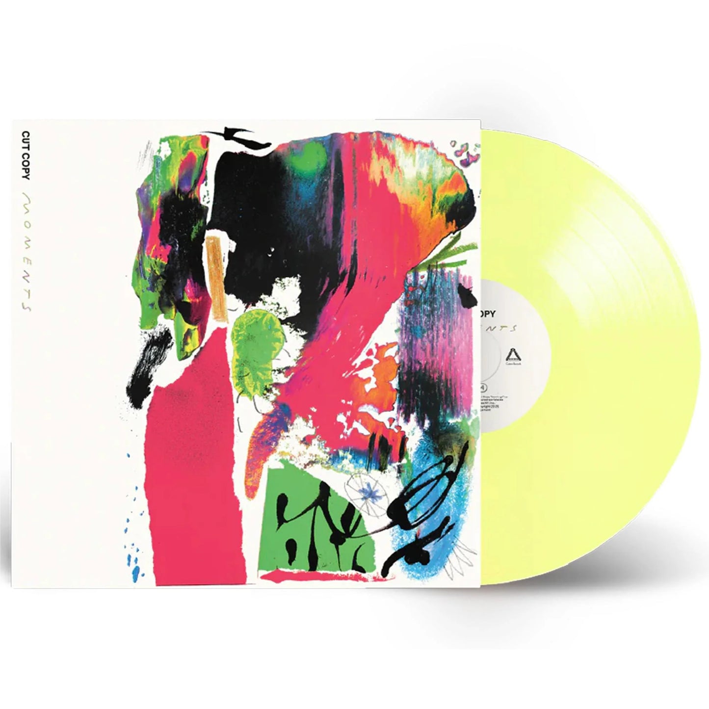 Cut Copy - Moments (Deluxe Edition Light Yellow Opaque Vinyl)