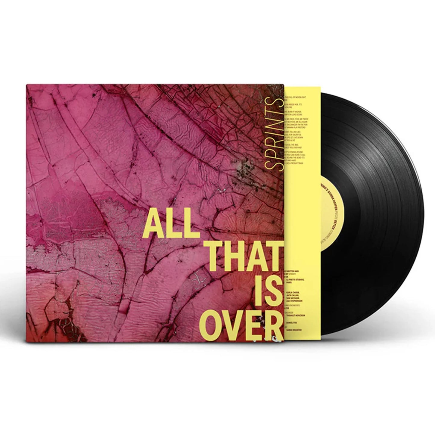 Sprints - All That Is Over (Black Vinyl)