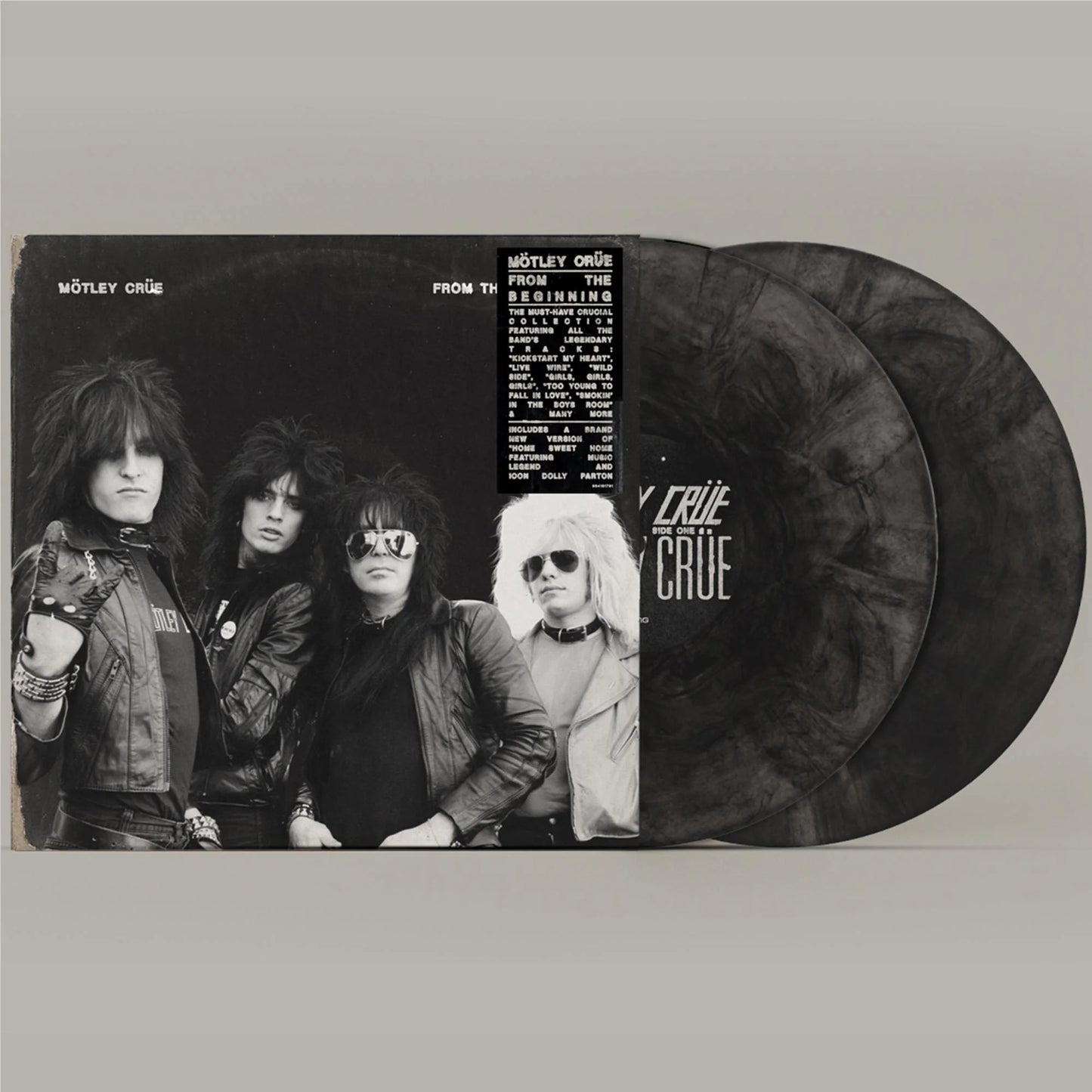 Mötley Crüe - From The Beginning (Indie Exclusive Marbled Black 2LP)