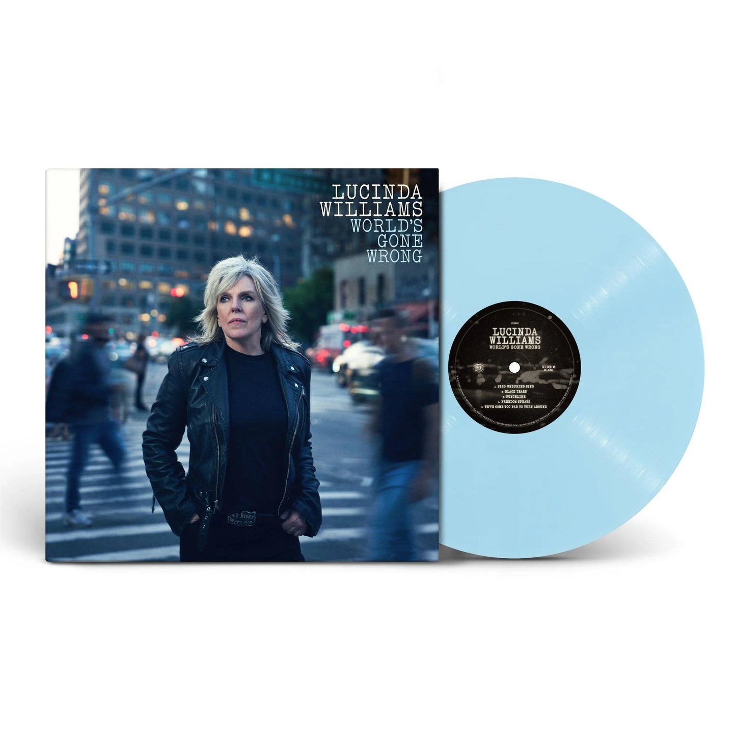 Lucinda Williams - World's Gone Wrong (Sky Blue Vinyl)