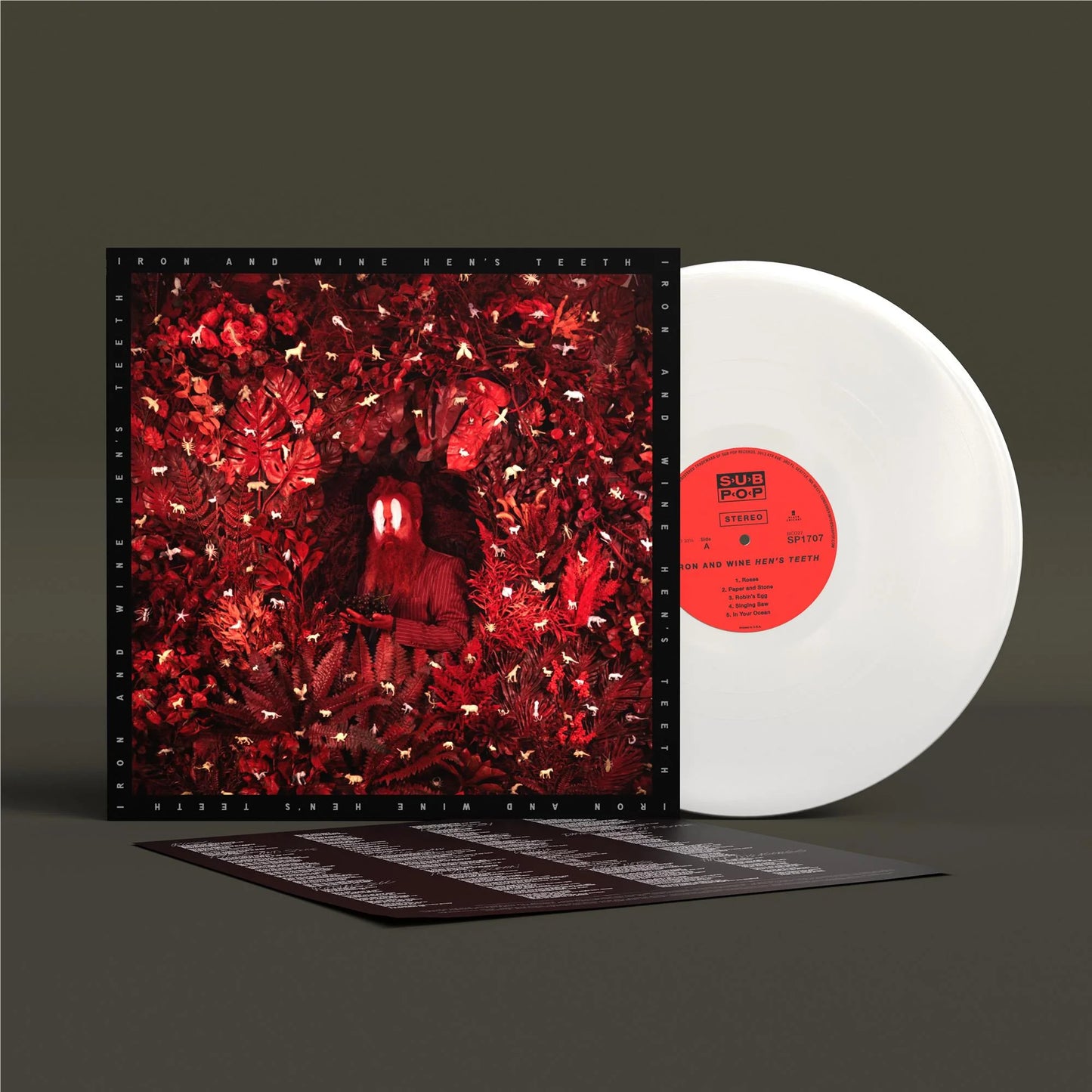Iron & Wine - Hen's Teeth (Loser Edition White Vinyl)