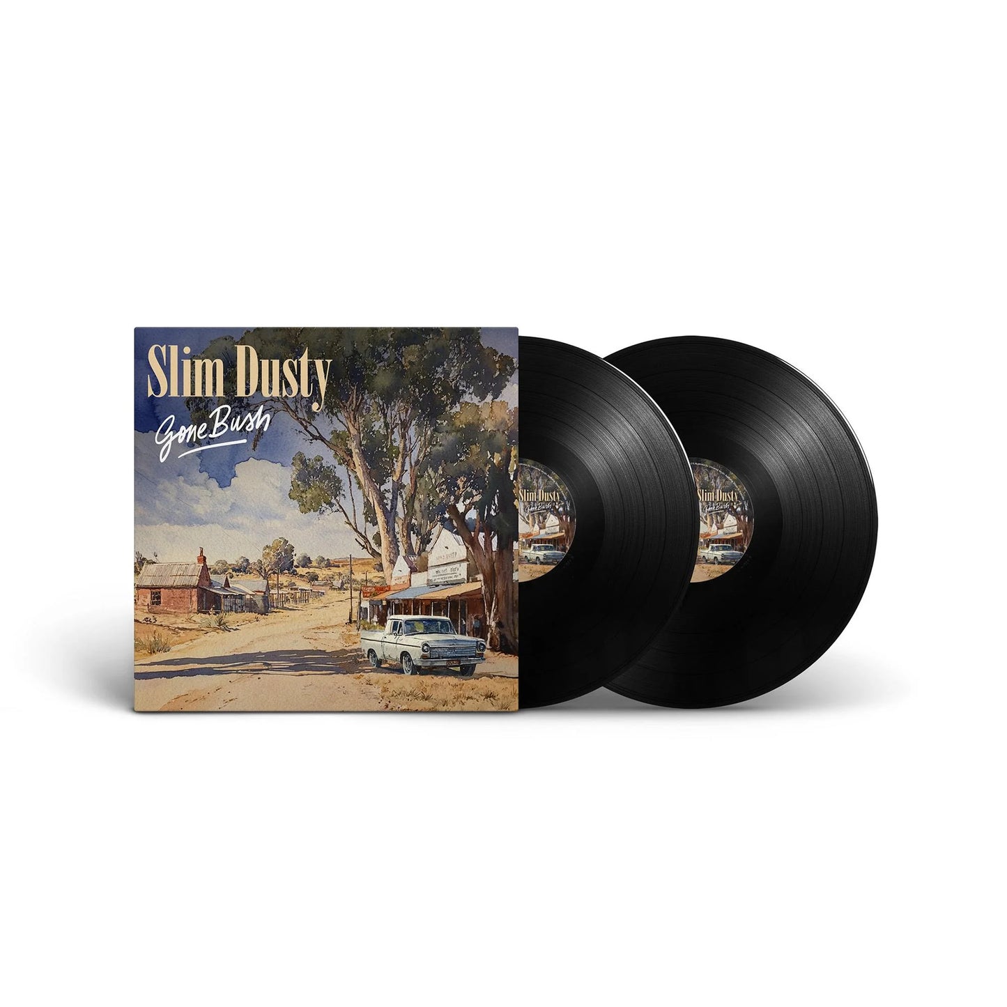 Slim Dusty - Gone Bush (Double Vinyl LP)