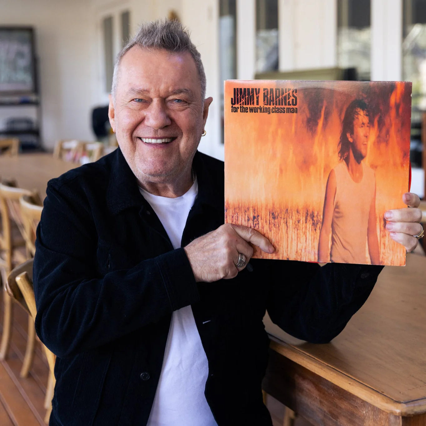 Jimmy Barnes - For The Working Class Man (40th Anniversary Flame Coloured Double Vinyl LP)
