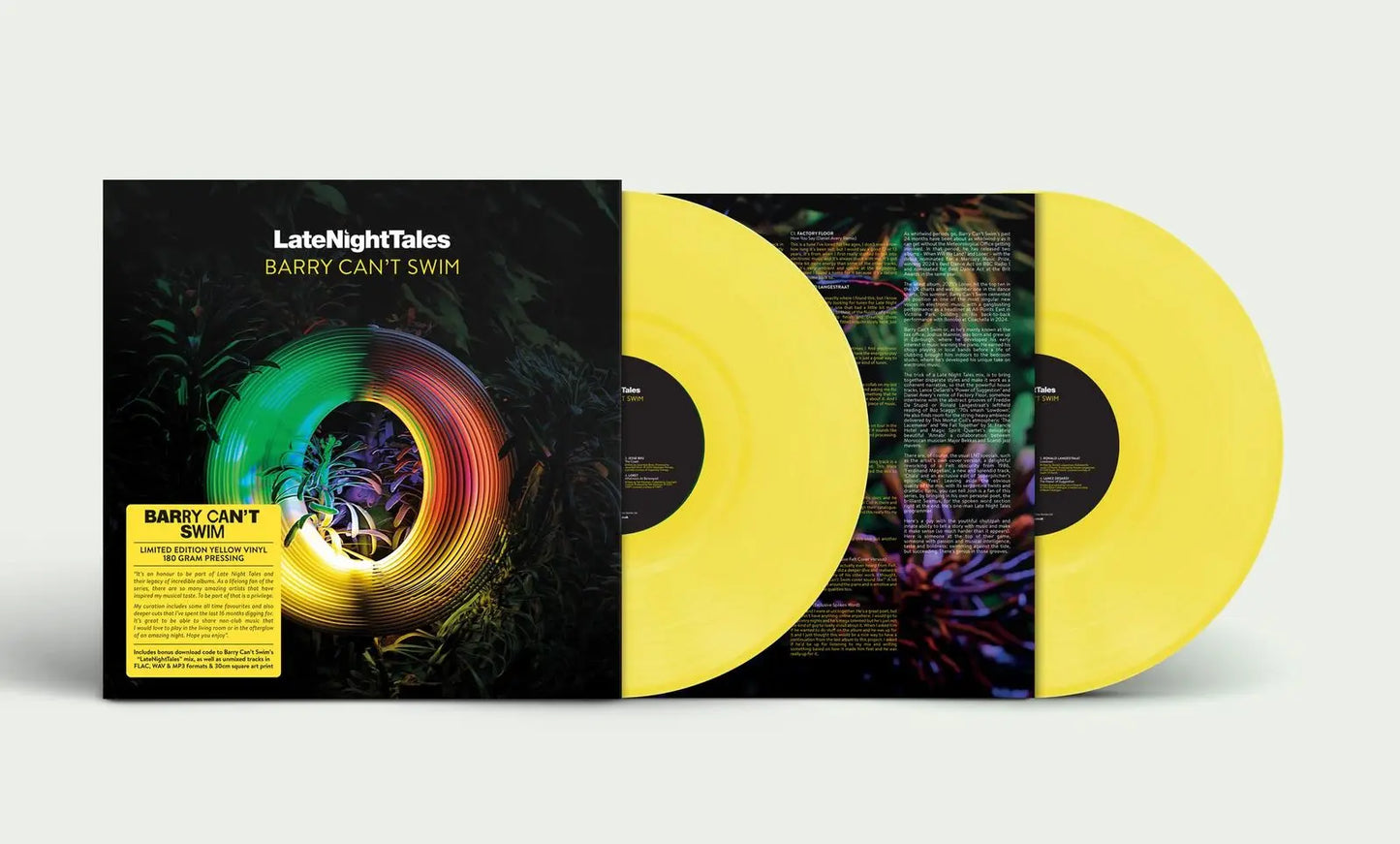 Barry Can't Swim: Late Night Tales (Limited Edition Yellow Vinyl)