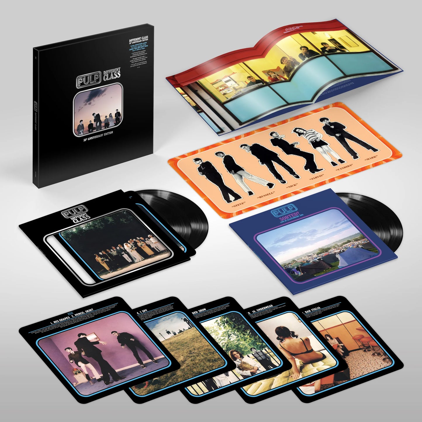 PULP - Different Class 30th Anniversary Deluxe Edition Vinyl