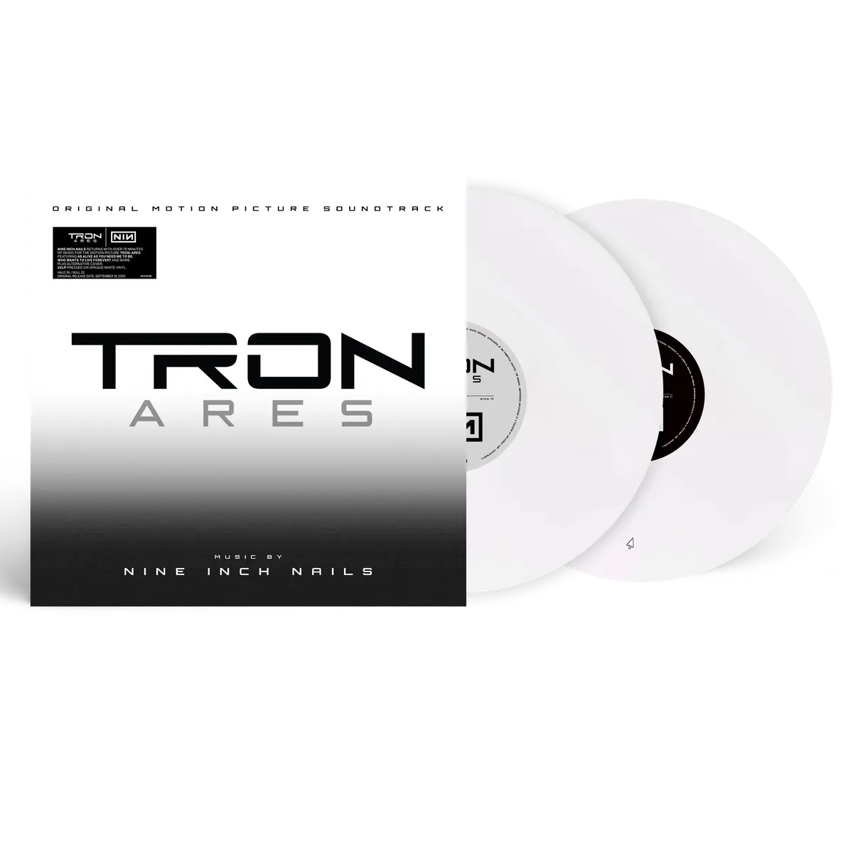 Nine Inch Nails - Tron: Ares (Original Motion Picture Soundtrack) Indie Exclusive Opaque White Vinyl