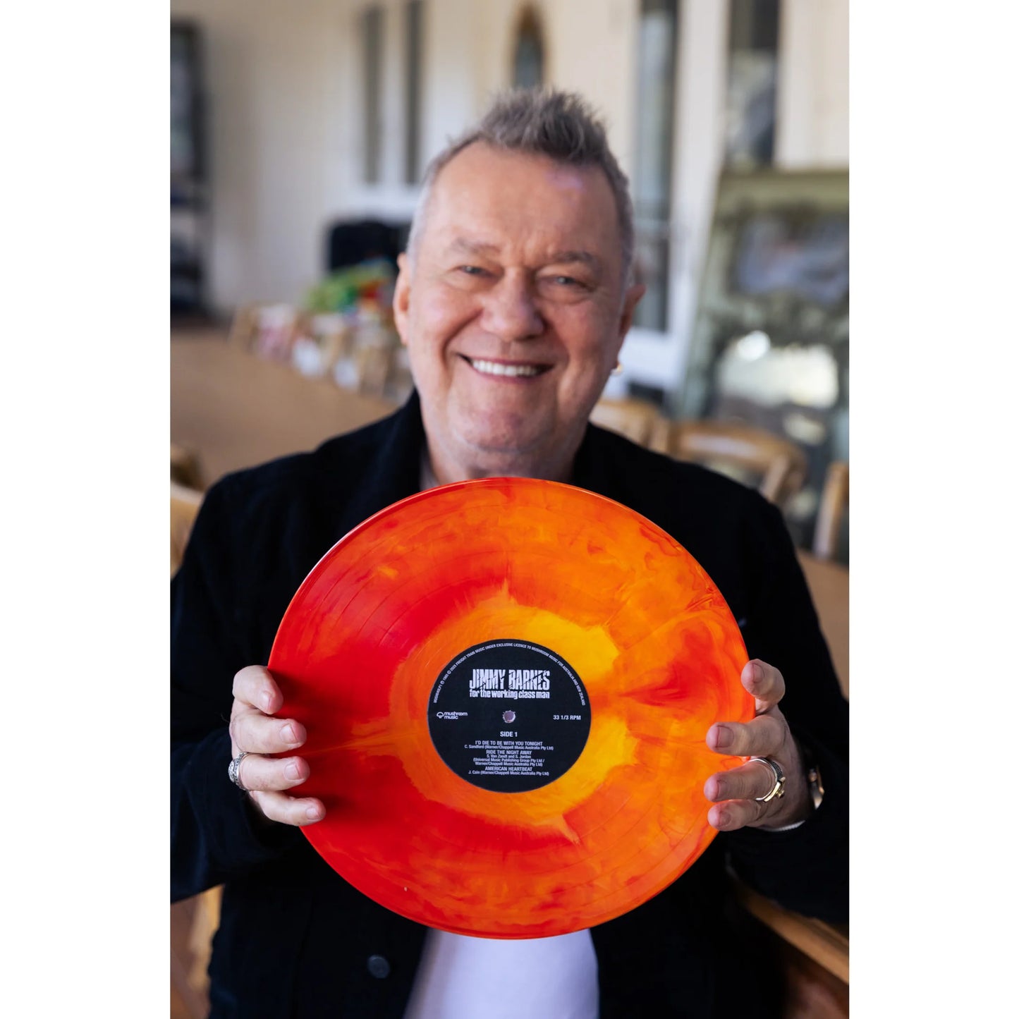 Jimmy Barnes - For The Working Class Man (40th Anniversary Flame Coloured Double Vinyl LP)