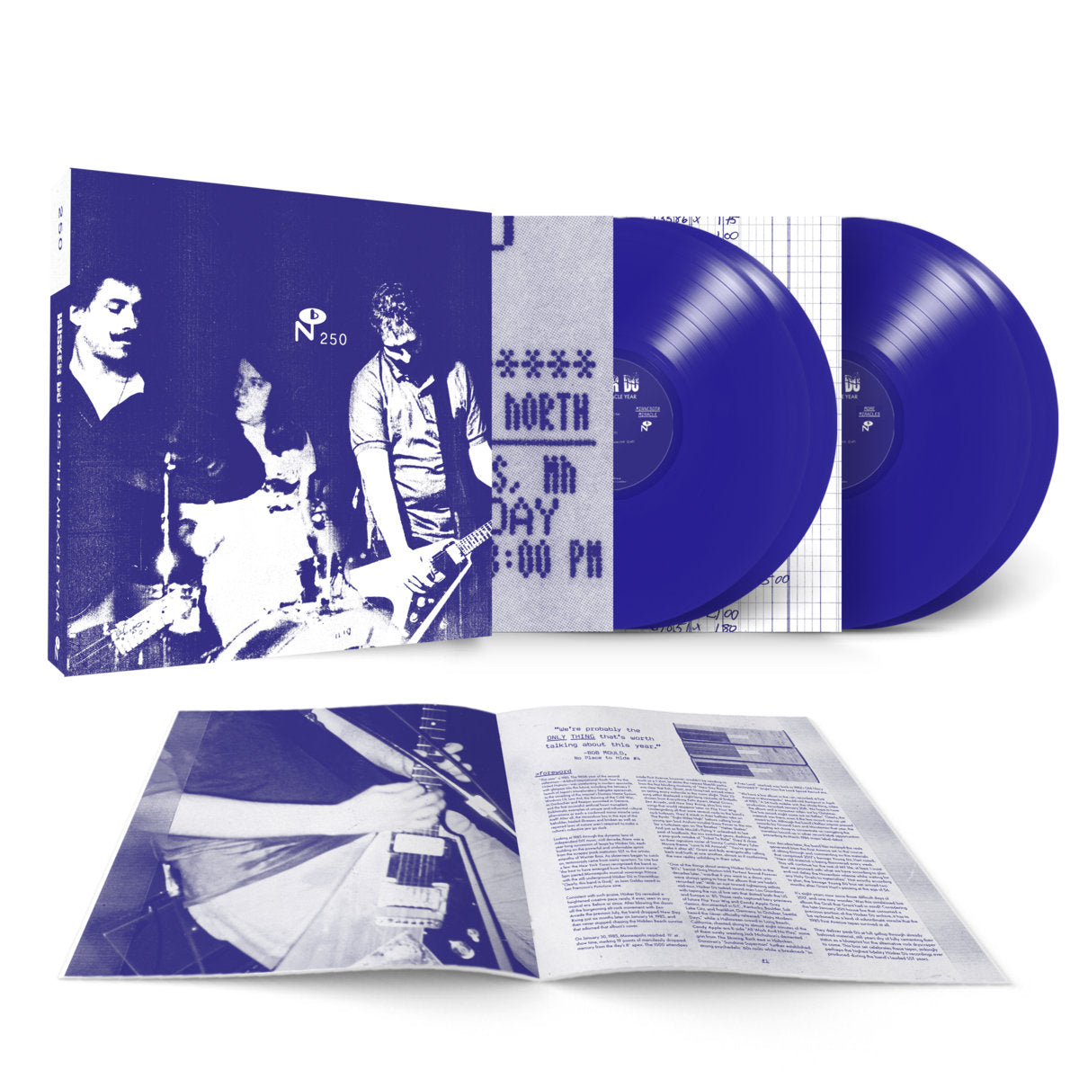 Hüsker Dü - 1985 The Miracle Year (4LP Blue Vinyl Box Set)
