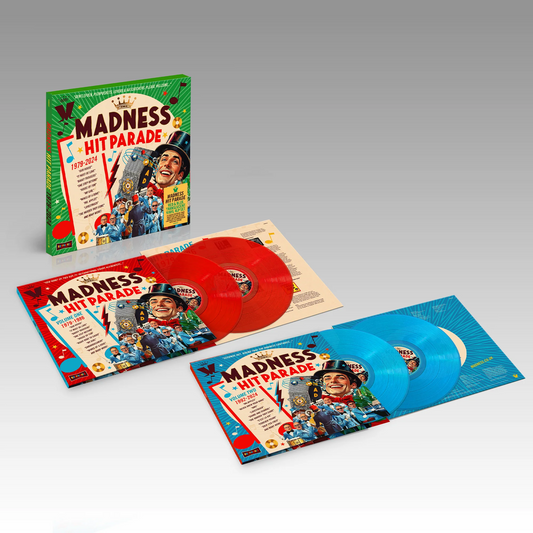 Madness - Hit Parade Boxset (4LP Red & Blue Coloured Vinyl)