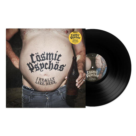 Cosmic Psychos - I Really Like Beer (Black Stout Vinyl)