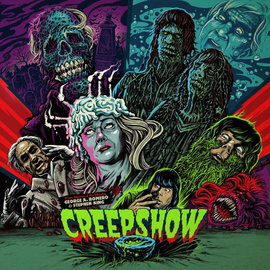 John Harrison - Creepshow: Original Motion Picture Soundtrack (Meteor Green & Blood Red Swirl Colored Vinyl)
