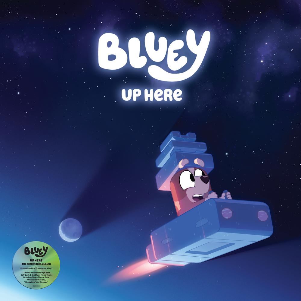 Bluey - Up Here (Translucent Blue Vinyl)