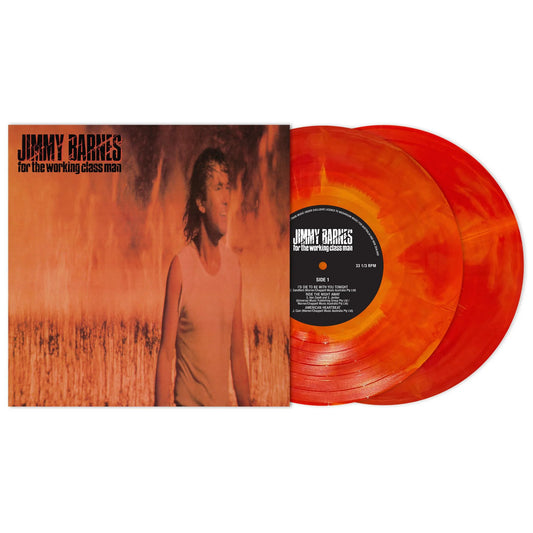 Jimmy Barnes - For The Working Class Man (40th Anniversary Flame Coloured Double Vinyl LP)