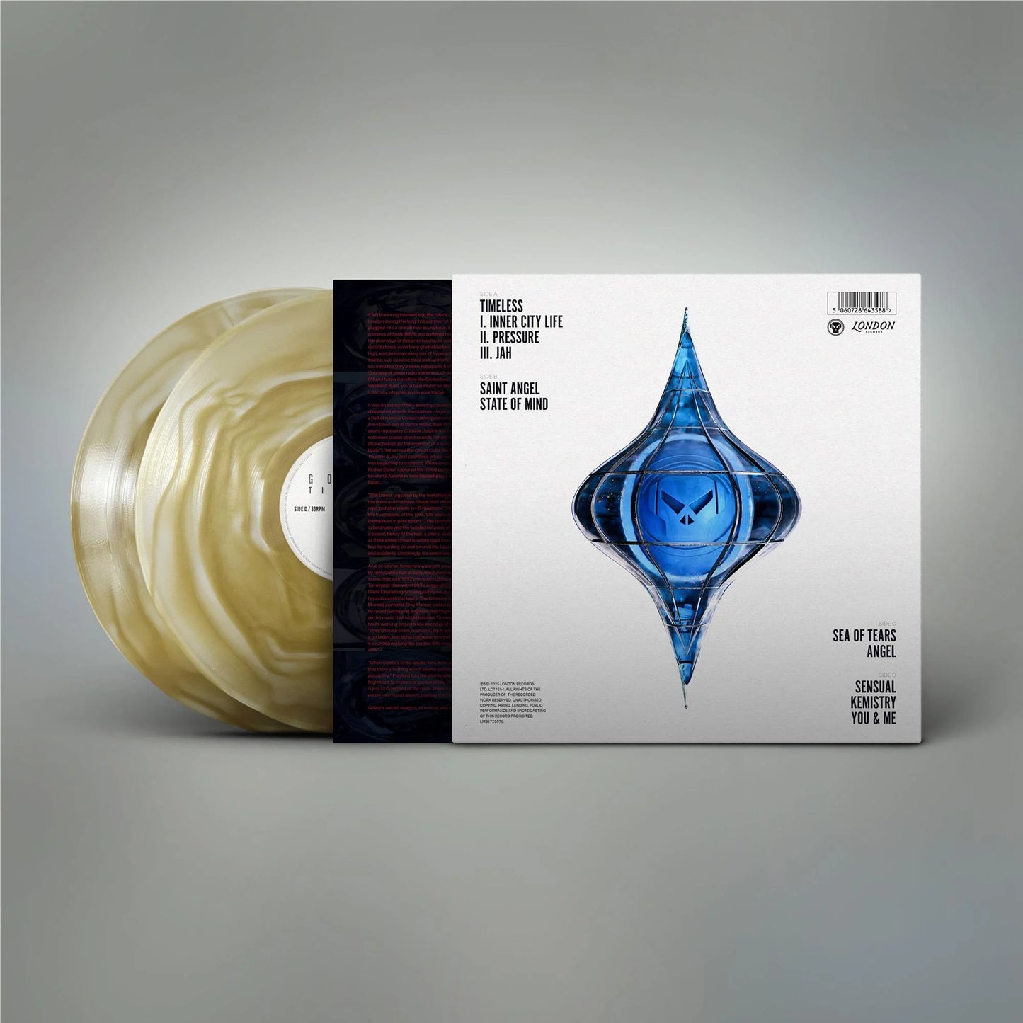 Goldie - Timeless (30th Anniversary Limited Edition Gold On Clear Marble Vinyl)