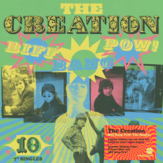 The Creation - Biff Bang Pow: The Creation Singles Box (10x7in)