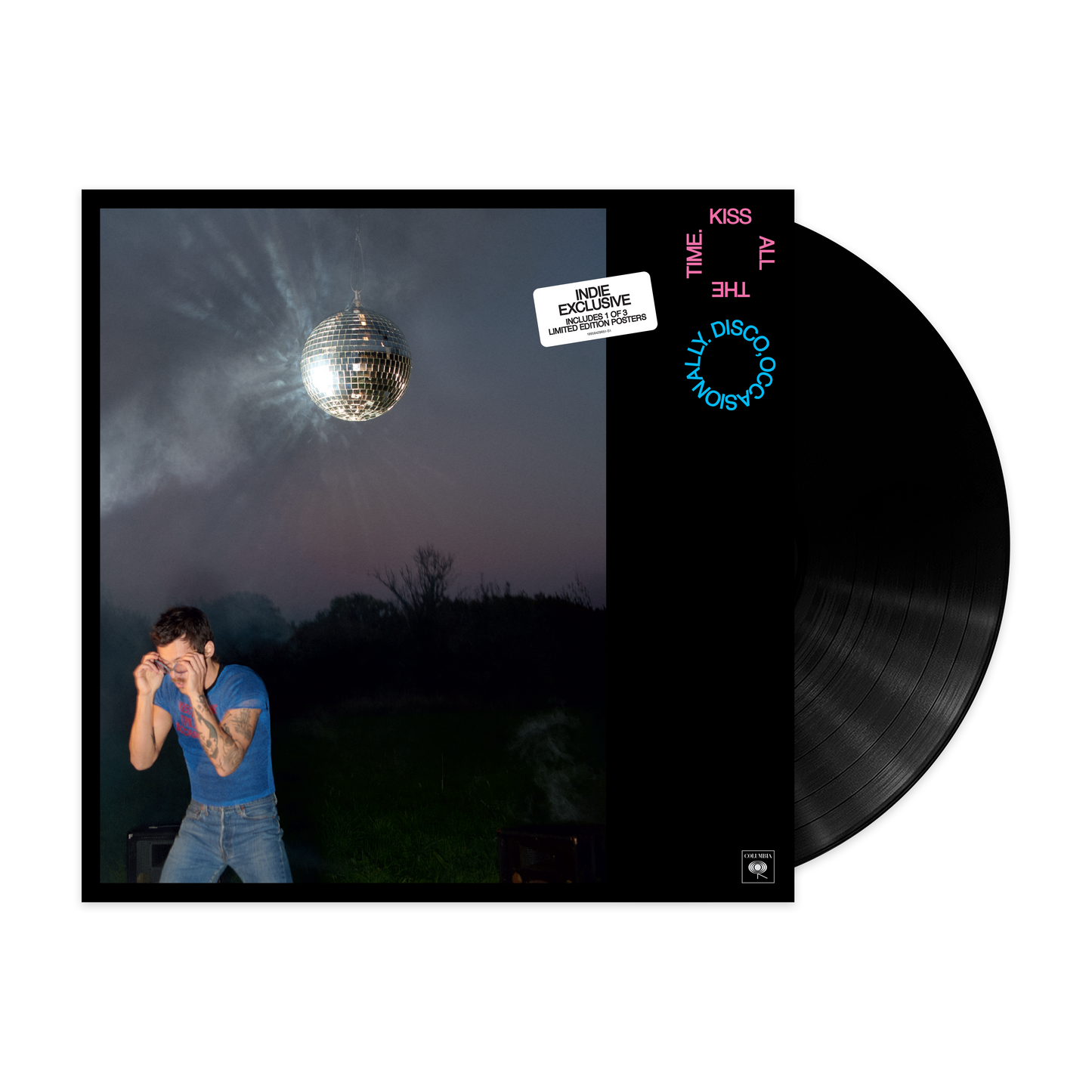 Harry Styles - Kiss All The Time. Disco, Occasionally (Indie Exclusive Random 1 of 3 Poster)