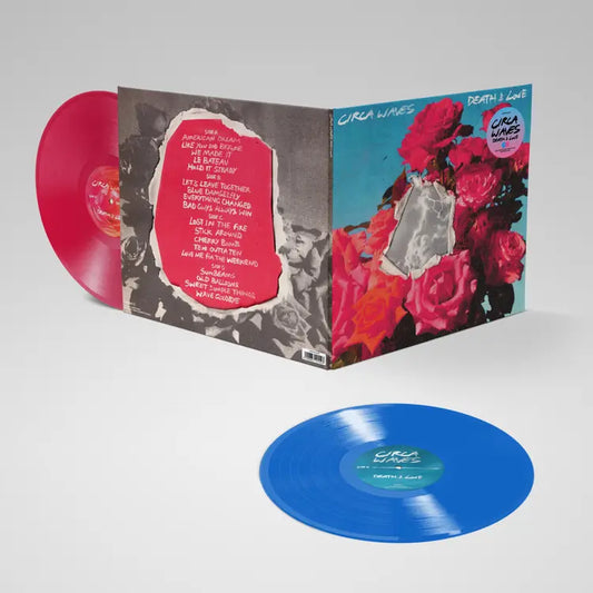 Circa Waves - Love & Death (Indie Exclusive 2LP Blue & Pink Coloured Vinyl)