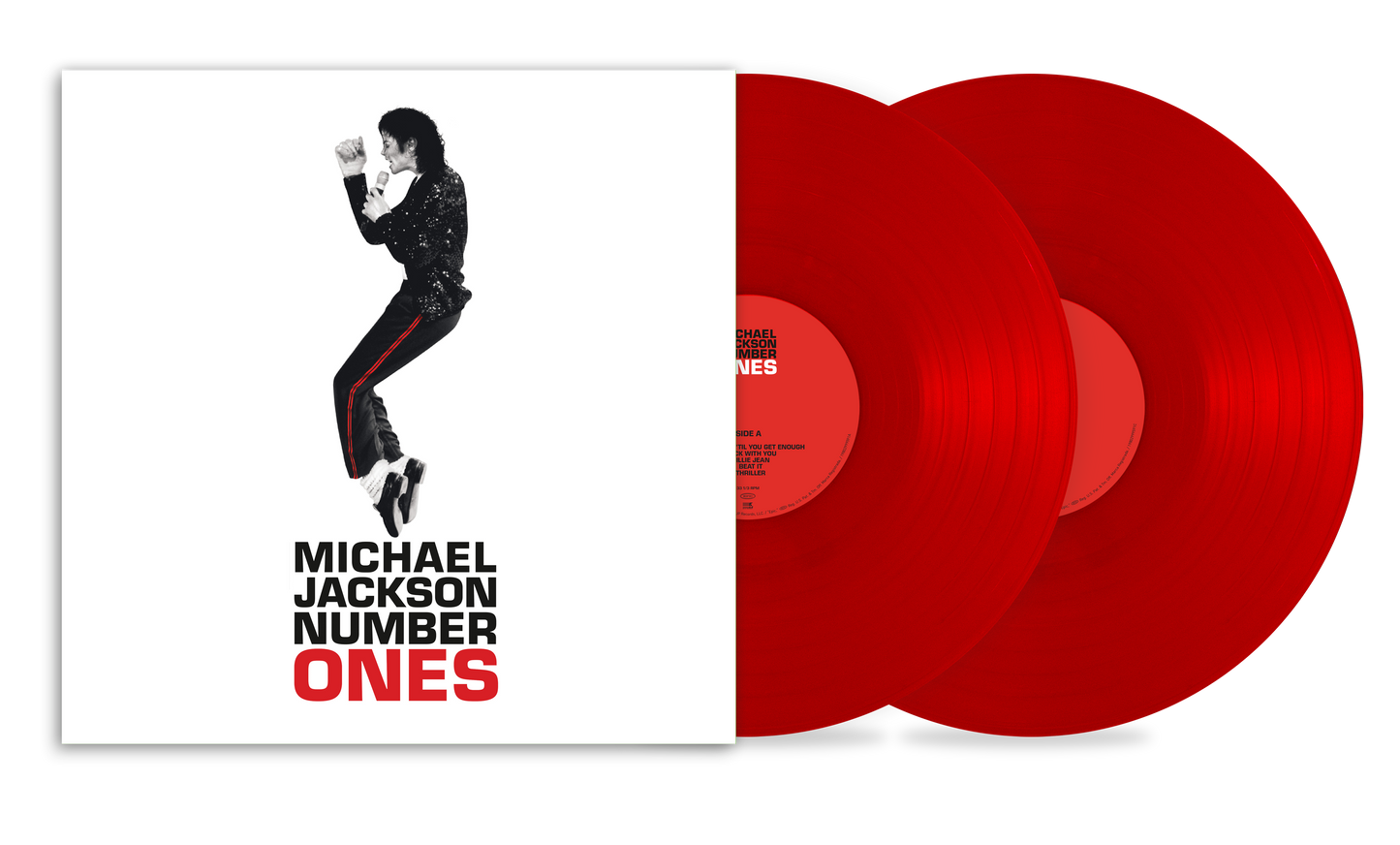 Michael Jackson - Number Ones (Opaque Red Vinyl)