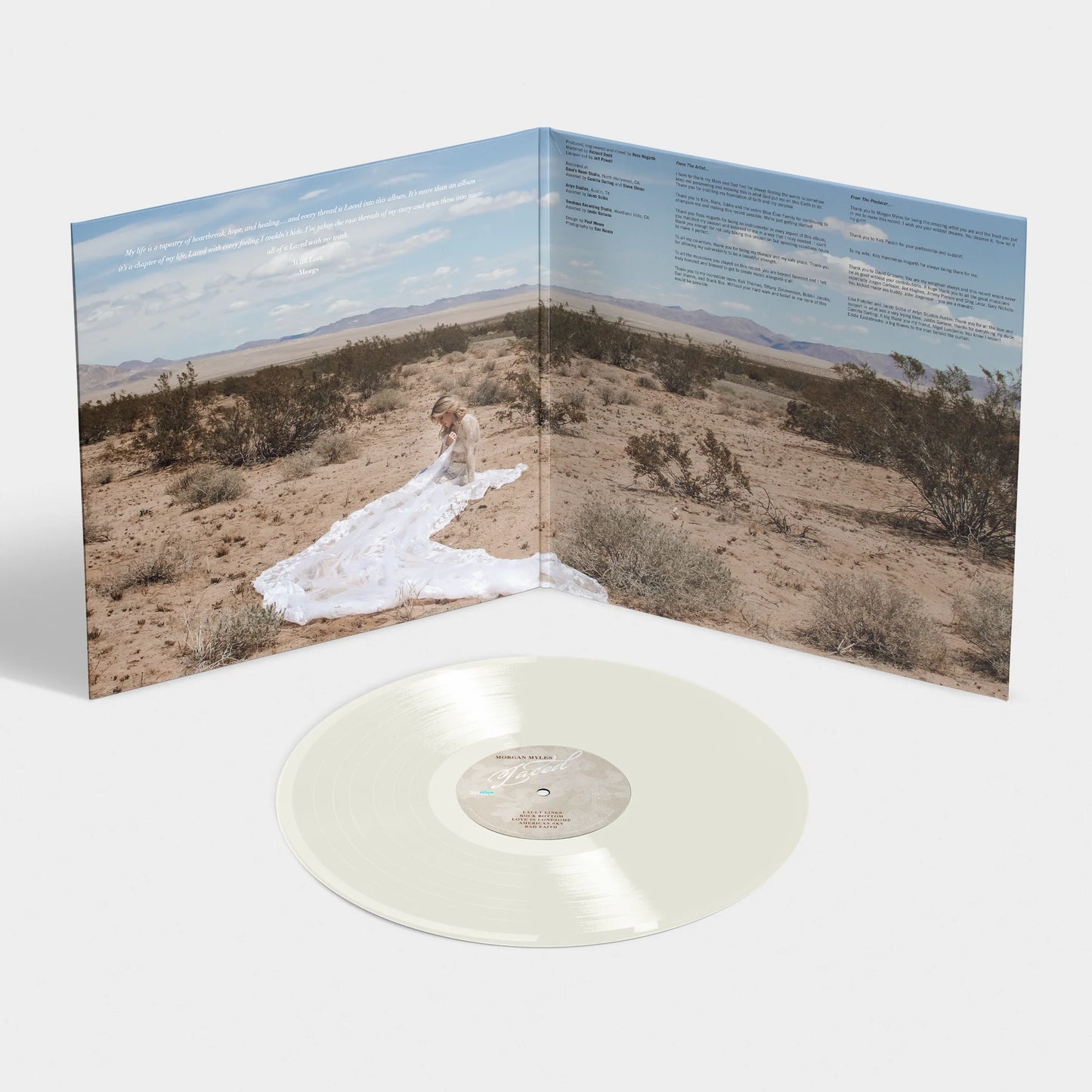 Morgan Myles - Laced (Opaque White Vinyl)