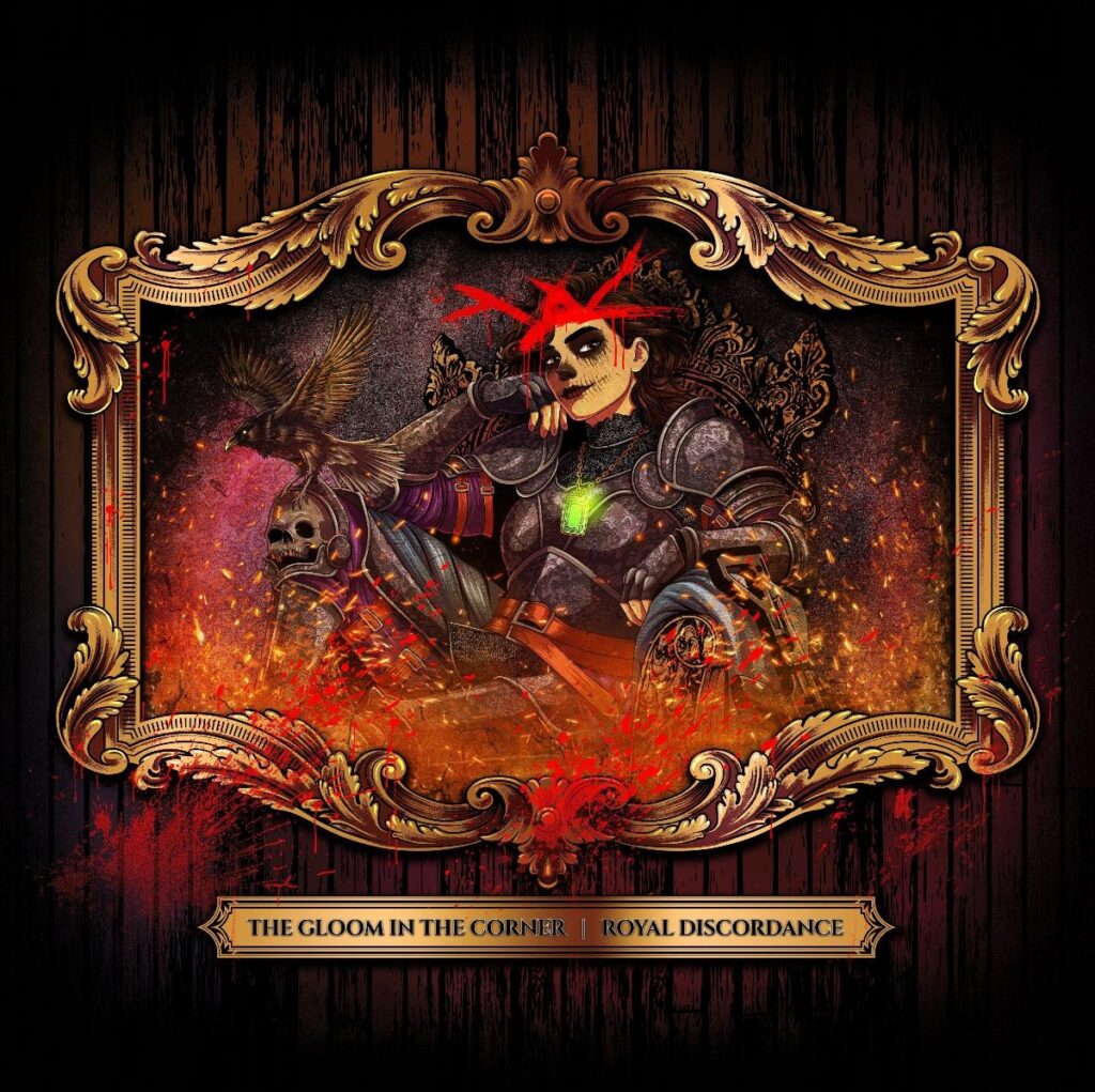 The Gloom In The Corner - Royal Discordance (2LP Clear Purple Red Splatter)